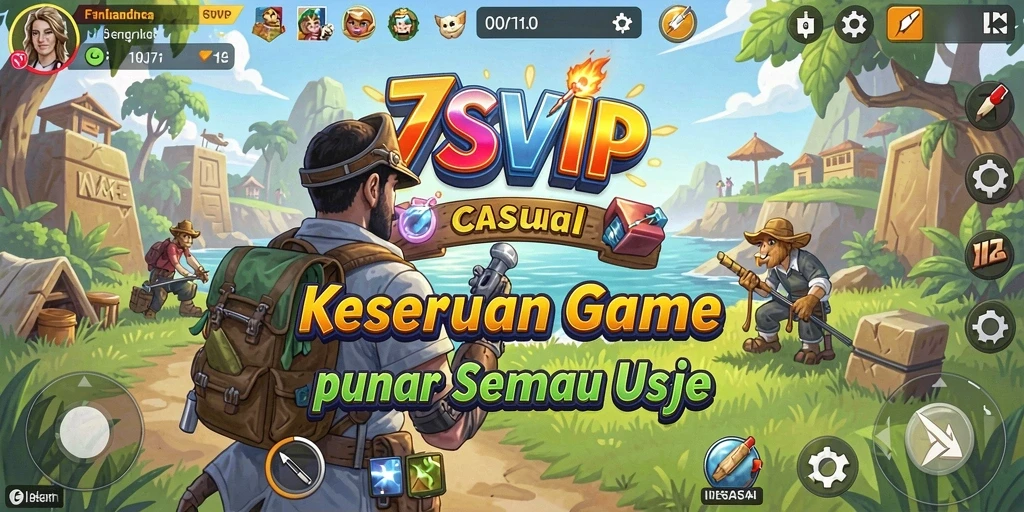 Tampilan gameplay <strong>7SVIP</strong> yang penuh warna dan menyenangkan.