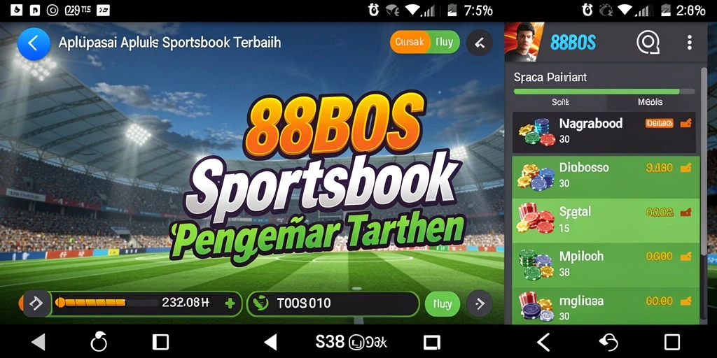 Gameplay menarik di aplikasi Sportsbook 88BOS.