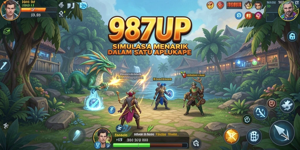 Tampilan gameplay 987UP yang menarik dan interaktif.