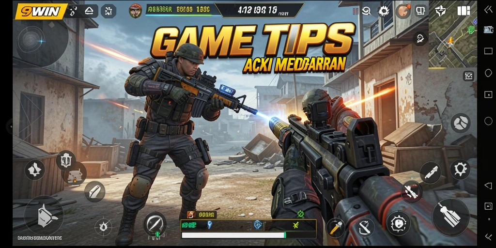 Tampilan gameplay seru dari 9WIN dengan aksi menegangkan.