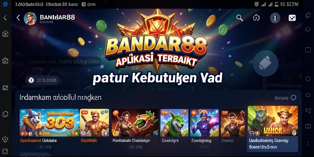Tampilan utama BANDAR88 dengan fitur Utility yang efisien.