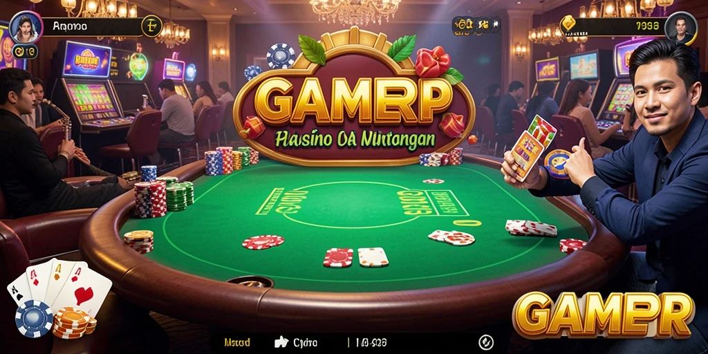 Tampilan gameplay Kasino yang menarik dan menghibur.