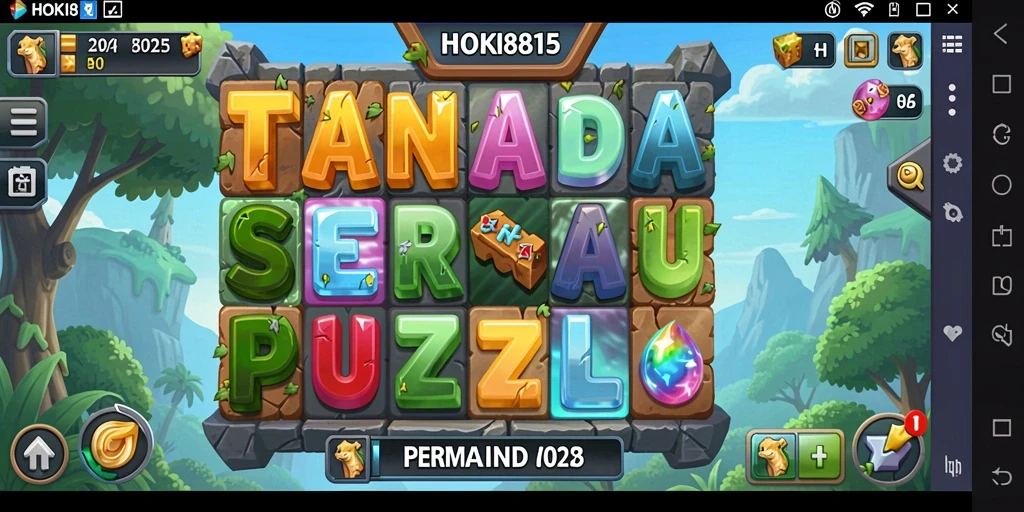Screenshot HOKI8815 menampilkan gameplay seru dan teka-teki menantang.