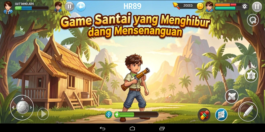Screenshot dari <strong>HR89</strong> menampilkan gameplay yang menyenangkan dan santai.