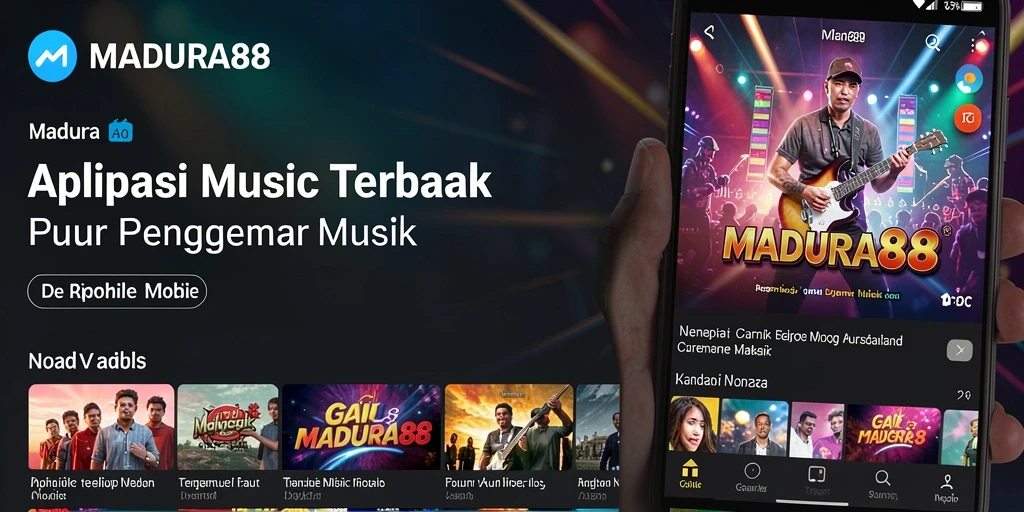 Screenshot MADURA88 menampilkan gameplay musik yang seru dan interaktif.