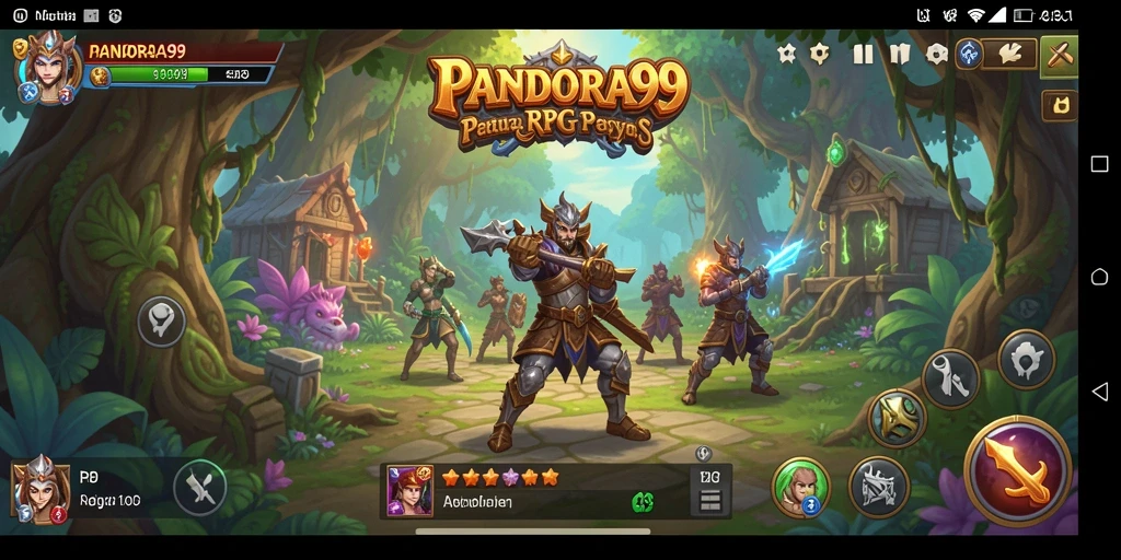 Tampilan gameplay PANDORA99 dengan aksi seru dan grafis menarik.