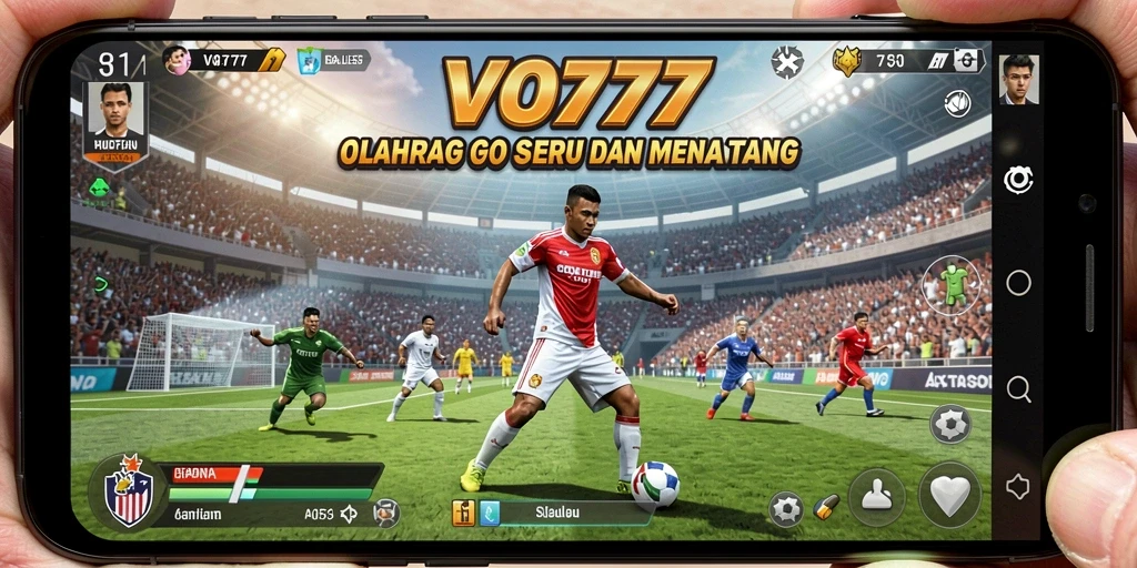Tampilan gameplay VO777 yang seru dalam berbagai cabang olahraga.