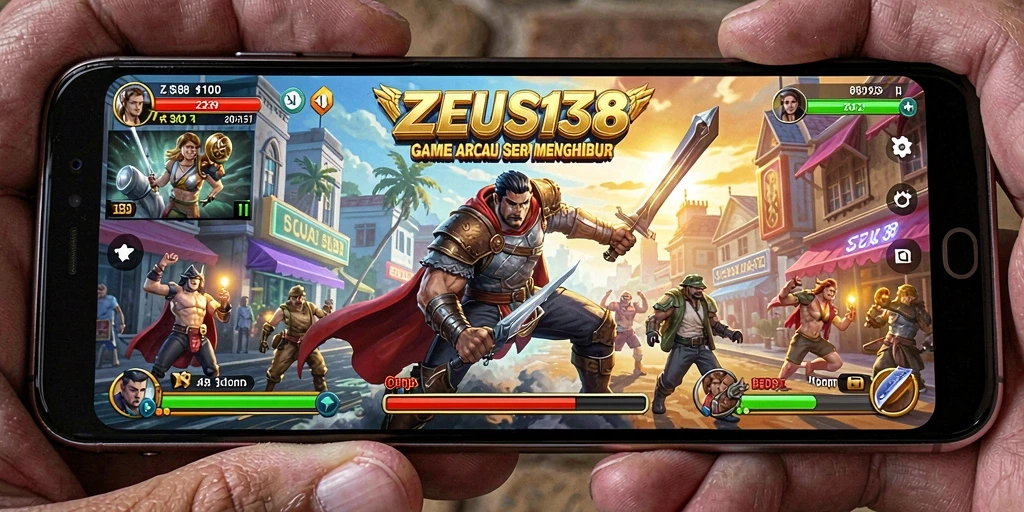 Tangkapan layar menampilkan aksi gameplay seru di ZEUS138.